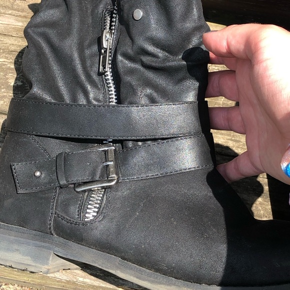 Lane Bryant Moto Boots 11W - Picture 3 of 8